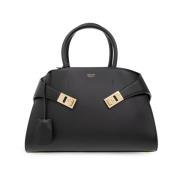 ‘Hugo’ schoudertas Salvatore Ferragamo , Black , Dames