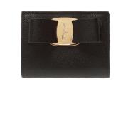 Logo wallet Salvatore Ferragamo , Black , Dames