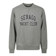 Sweatshirt Sebago , Gray , Heren