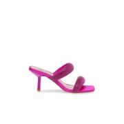 Stijlvolle Magenta Hakken Mules Steve Madden , Pink , Dames