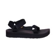 Midform Universal Sandalen Teva , Black , Dames