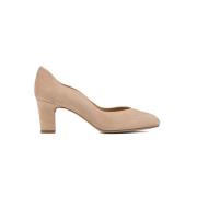 Elegante Suède Pumps Unisa , Beige , Dames