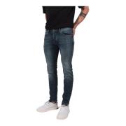 Stijlvolle Slim-Fit Denim Jeans Drykorn , Blue , Heren