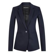 Op Maat Gemaakte Damen Blazer met Één Knoop Drykorn , Blue , Dames