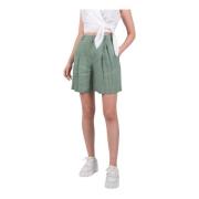 Stijlvolle Comfortabele Shorts Drykorn , Green , Dames