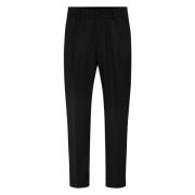 Slim Fit Stretch Chino Broek Drykorn , Black , Heren