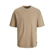 Jack%Jones Premium jprblakam Clean SS T -shirt neknr.: Verweerde teak/...