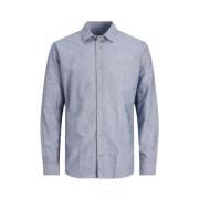 Stijlvol Overhemd Jack & Jones , Blue , Heren