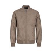 Bomber Jackets Jack & Jones , Beige , Heren