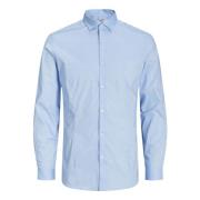 Cashmere Blauwe Overhemd | Freewear Jack & Jones , Blue , Heren