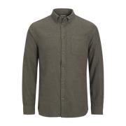 Casual overhemd Jack & Jones , Green , Heren