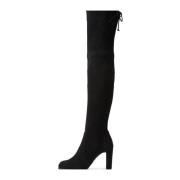 Highland Over-de-Knie Laarzen Stuart Weitzman , Black , Dames