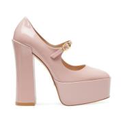 Mary Jane Platform Pump Stuart Weitzman , Pink , Dames