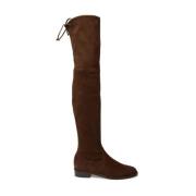 Stijlvolle Overknee Laarzen voor Vrouwen Stuart Weitzman , Brown , Dam...