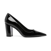 Verhoog je stijl met de 85 Block Pump Stuart Weitzman , Black , Dames