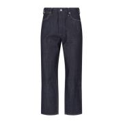 Klieke Blauwe Straight Fit Jeans voor Heren Jil Sander , Blue , Heren