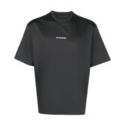 T-shirts en Polos Zwart Jil Sander , Black , Heren