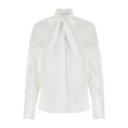 Elegante Witte Poplin Overhemd Jil Sander , White , Dames