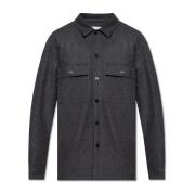 Wollen shirt Jil Sander , Gray , Heren