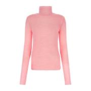 Roze wollen trui - Stijlvol en comfortabel Jil Sander , Pink , Dames