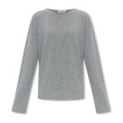 Kasjmier trui Jil Sander , Gray , Dames