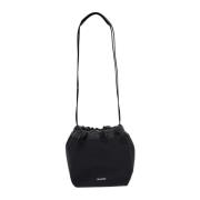 Trekkoord Crossbody Tas Jil Sander , Black , Dames