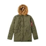 Ontdekkingsjack Alpha Industries , Green , Heren