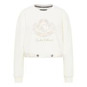 Uniek Oversize Sweatshirt Carlo Colucci , White , Dames