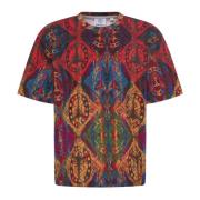 Michel Oversize T-Shirt Carlo Colucci , Multicolor , Heren