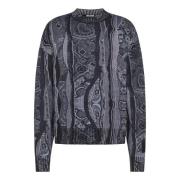 Casual Stijl Pullover Sweatshirt Carlo Colucci , Gray , Heren