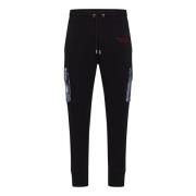 Comfortabele Sweat Jogger voor Mannen Carlo Colucci , Black , Heren