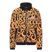 Winterblouson met Logo Prints Corso Carlo Colucci , Orange , Heren