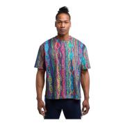 Oversized T-shirt in diverse kleuren Carlo Colucci , Multicolor , Here...