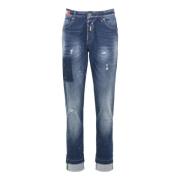 Vernietigde jeans in used-look Cavicchioli Carlo Colucci , Blue , Here...