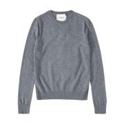 Trui met lange mouwen en omgekeerd breidetail Closed , Gray , Dames