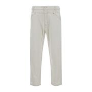 Moderne Tapered Jeans Closed , Beige , Heren
