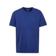 Blauwe Koning T-Shirt Majestic Filatures , Blue , Heren