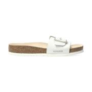 Comfortabele dames slippers met Soft-Air technologie Mephisto , White ...