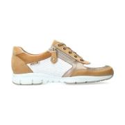 Ylona Dames Sneaker Mephisto , Beige , Dames