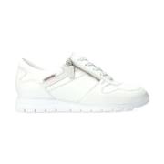 Stijlvolle Damessneaker - Brede pasvorm Mephisto , White , Dames