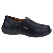 Jabal Heren Loafer - Brede Pasvorm Mephisto , Black , Heren