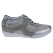 Luxe Jacinte damessneaker Mephisto , Gray , Dames