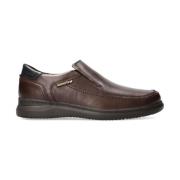 Andy Heren Instapper - Bruin Leer Mephisto , Brown , Heren