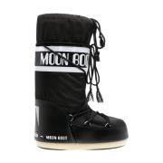 Zwarte Icon sneeuwlaarzen Moon Boot , Black , Dames