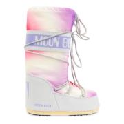 ‘Icon Tie Dye’ sneeuwlaarzen Moon Boot , Multicolor , Dames