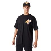 Zwarte Suns Arch Wrdmrk Tee New Era , Black , Heren