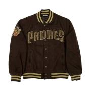 San Diego Padres MLB Varsity Jack New Era , Brown , Heren