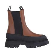 Bruine Gesloten Booties voor Dames Tamaris , Brown , Dames