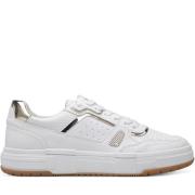 Witte Gouden Casual Sneakers Tamaris , White , Dames