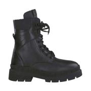 Zwarte gesloten booties voor dames Tamaris , Black , Dames